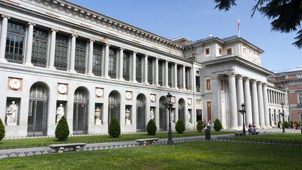 Exterior Museo del Prado de Madrid
