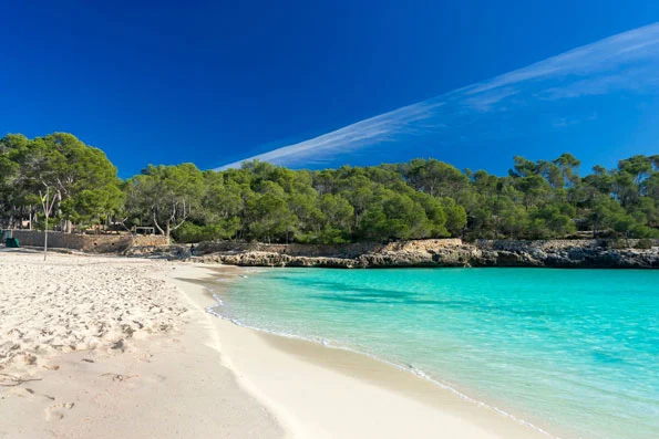 Cala Mondragó en el sur de Mallorca