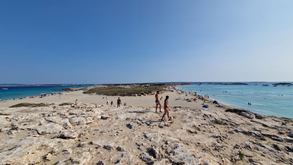 Mejores playas de Ibiza Ses illetes