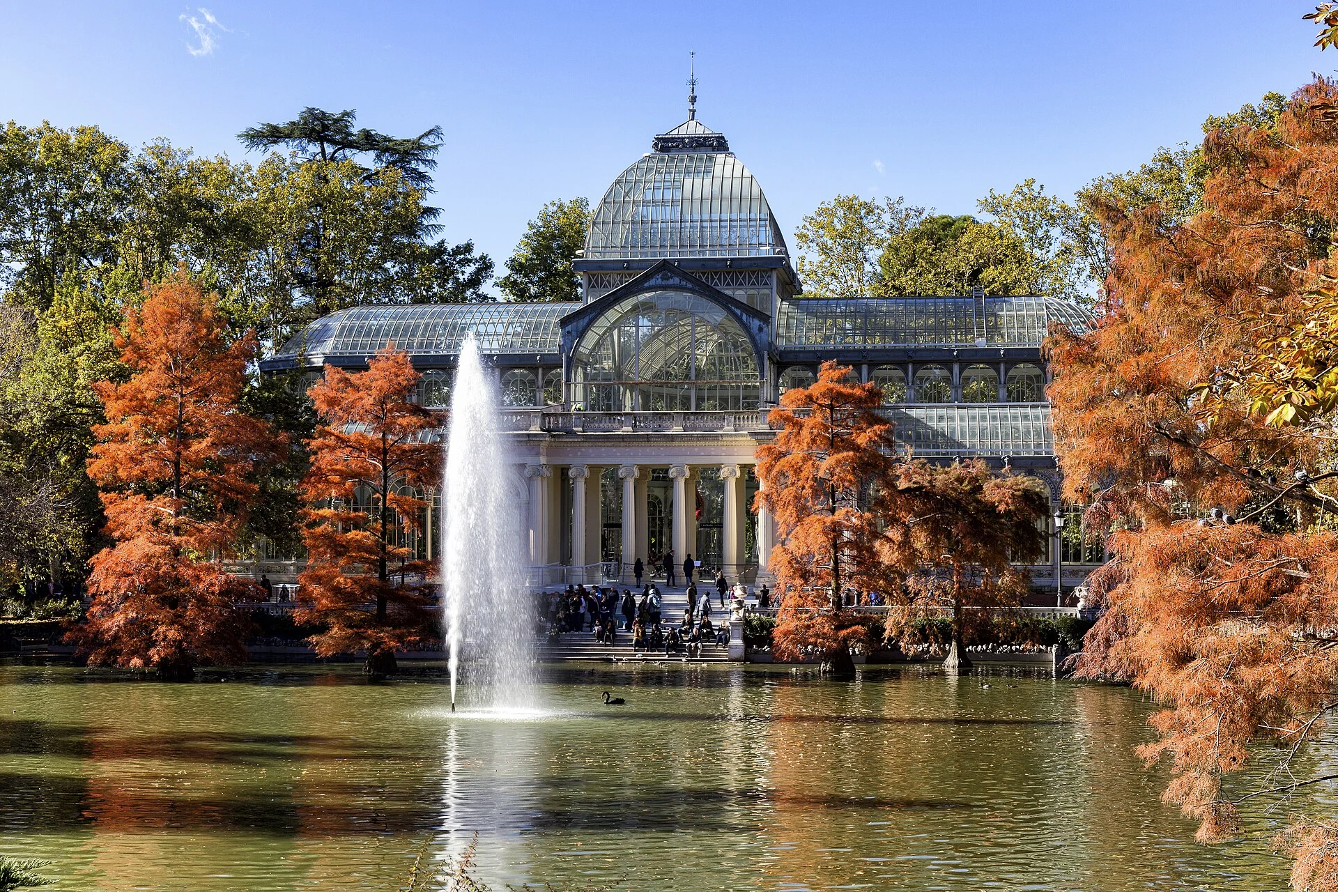 Palacio de Cristal del Retiro en Madrid como plan gratuito