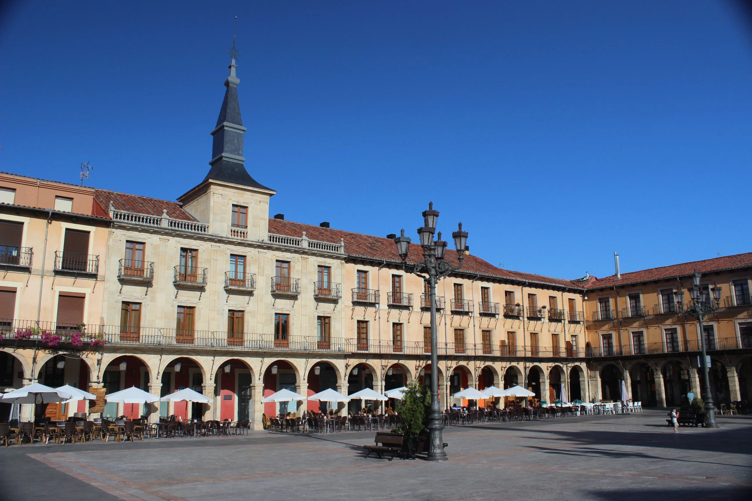 Plaza Mayor de León en el Barrio Húmedo