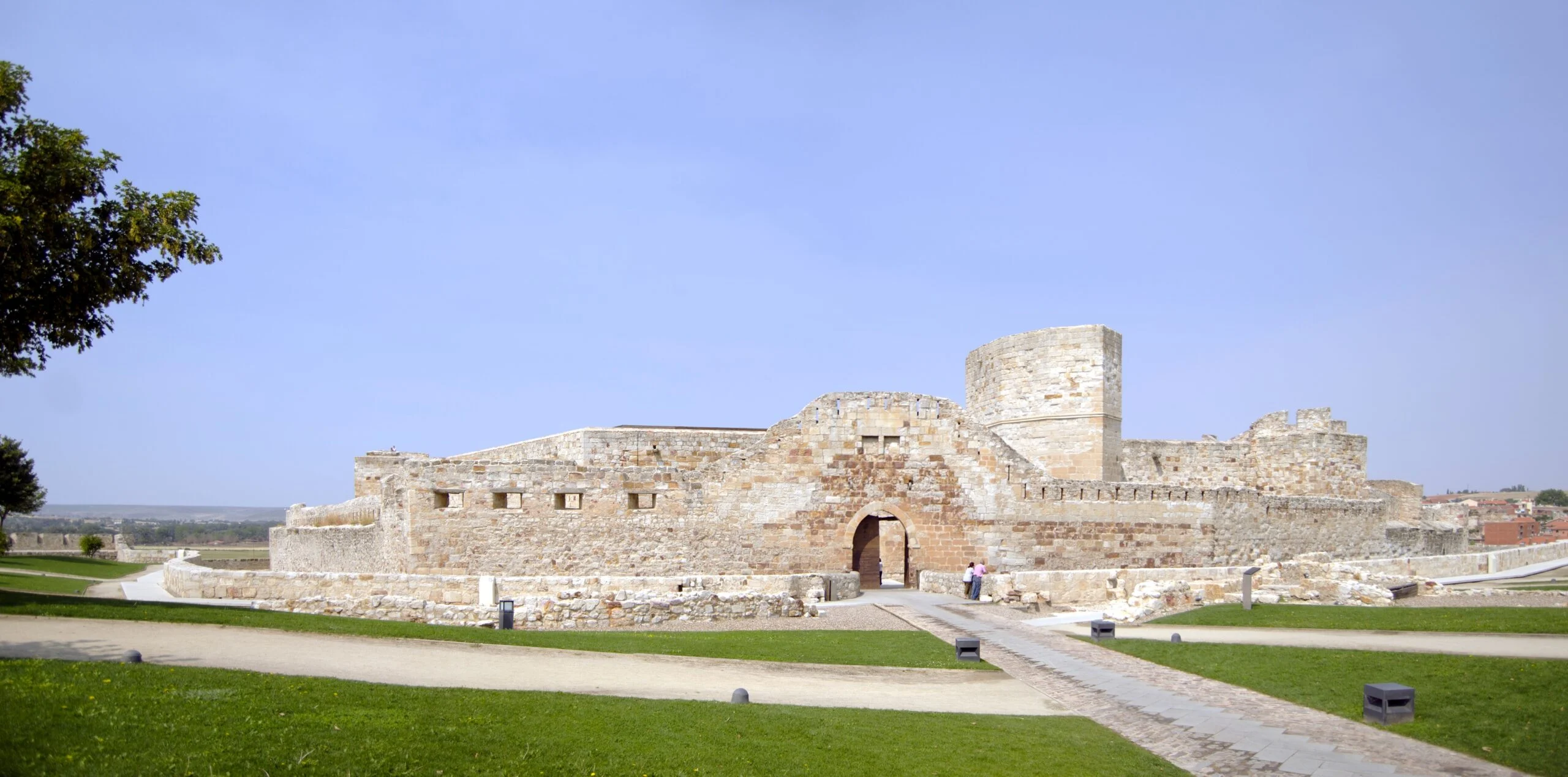 Vista panorámica del Castillo de Zamora