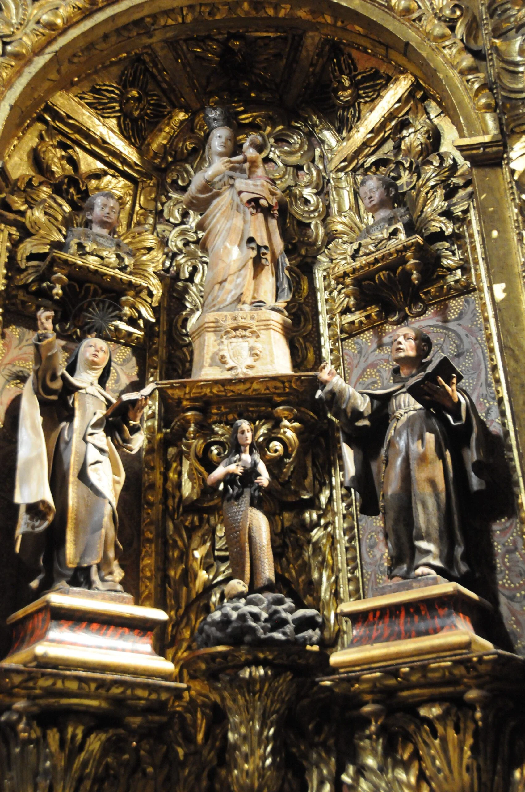 Fachada de la Catedral de San Martiño en Ourense