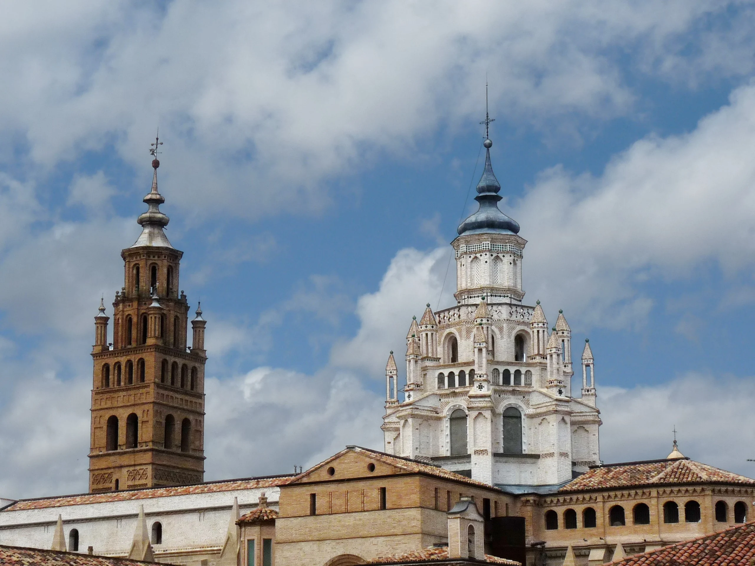 Qué ver en Tarazona: Torre y cimborrio de la Catedral de Tarazona